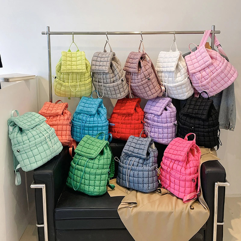 Customized womens backpacks lightweight inflators casual day hiking bags 241008
