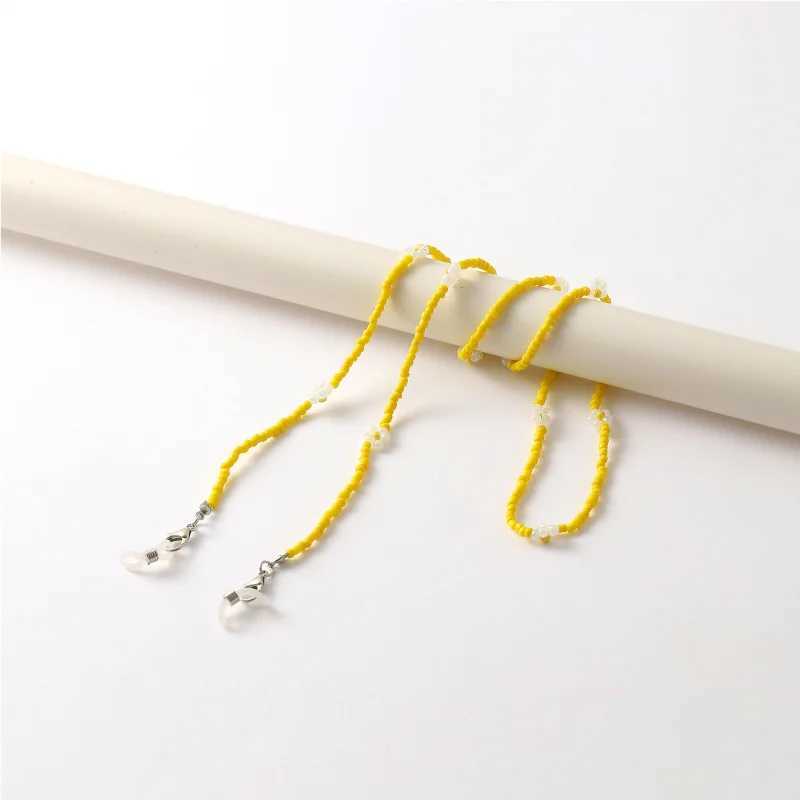 Fashion Colorful Women Face-Mask Strap Rice Beads Glasses Chains Anti Slip Eyeglass Chains For Sunglasses Chain Necklace JewelryX241010