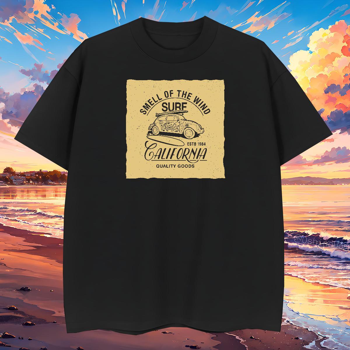 High Quality T-Shirts 230g Pure Cotton car Street Wear Anime Breathable Soft Men Tshirts Casual New Clothings