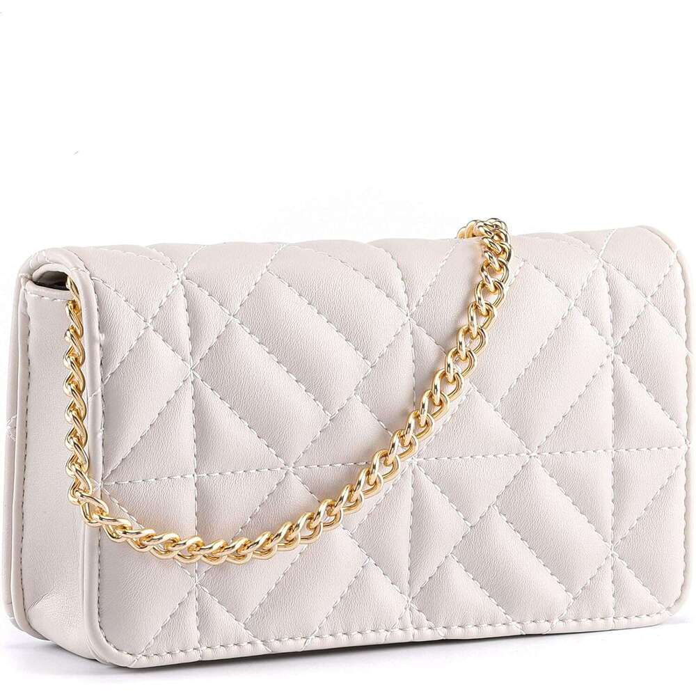 Mini Women Crossbody Handbag Shoulder Handbags Evening Clutch Cellphone Wallet Purse PU Leather Bag with Chain