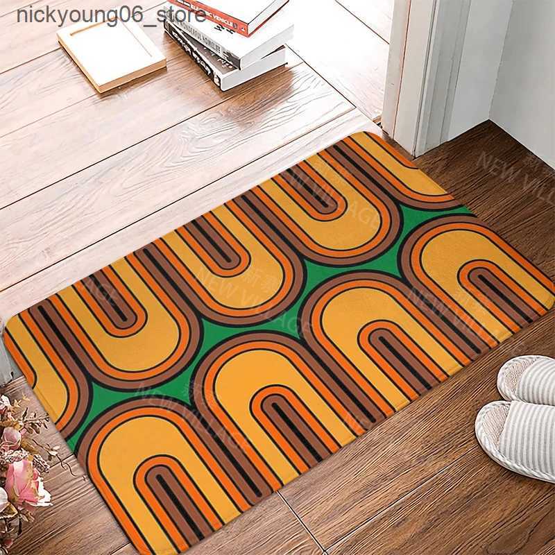 Non-Slip Bath Mats Anti-slip Bath Mat Bathroom Small Rug Shower Mat Home Decor Door Mat Kitchen Mat Bedroom Entrance Room Mats Floor Carpet vintage L2
