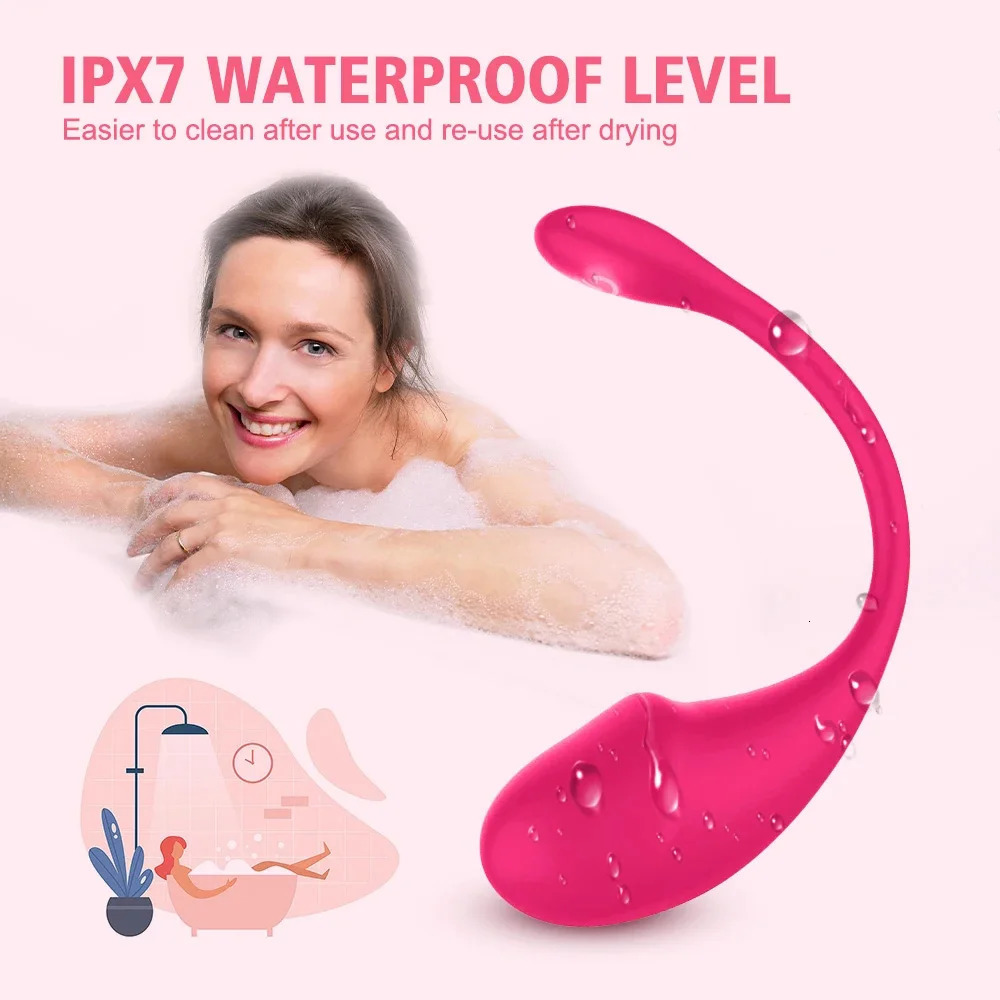 Wireless Bluetooth application wearing egg vibrator penis GSpot stimulator vibrating vagina massage adult sex toy 241009