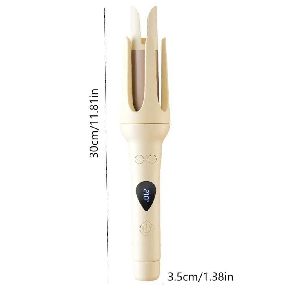 1pc automatic curling iron electric rotation big wave curling tool no hair injuryXJ241010