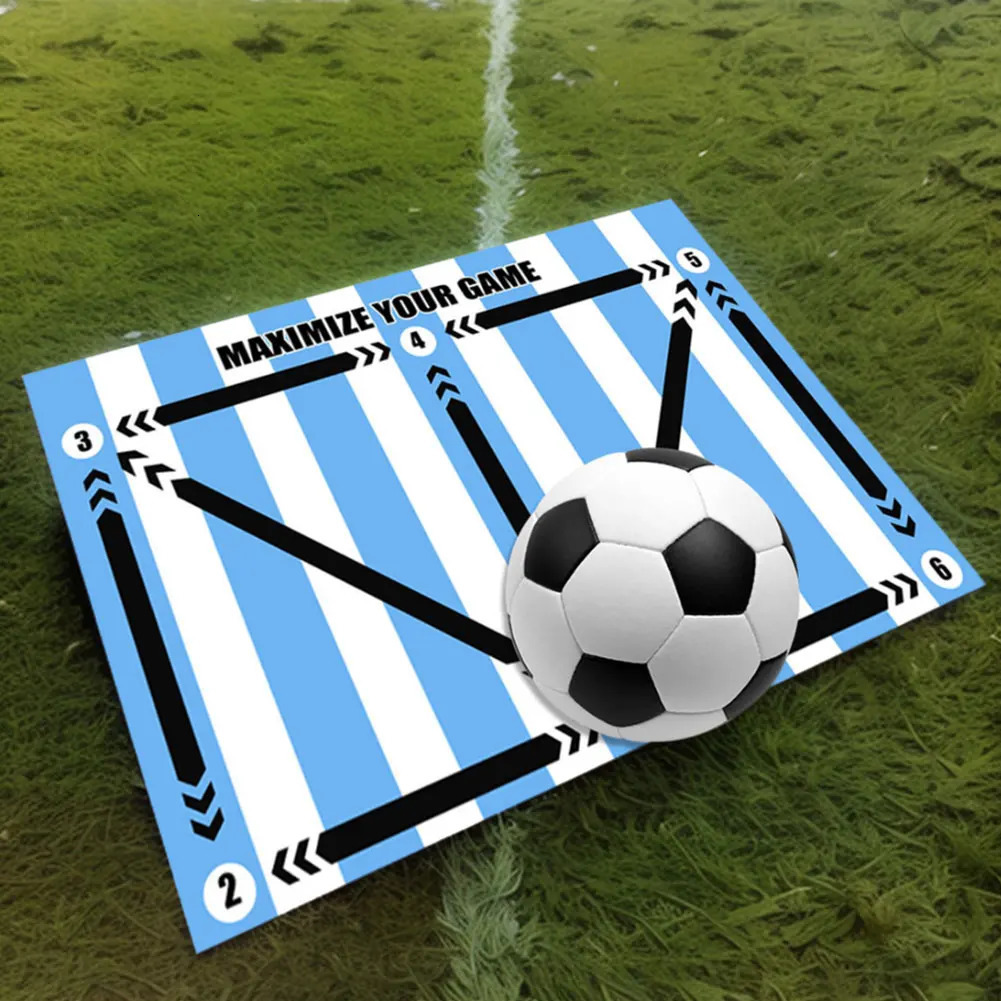 90 60CM Anti slip Foldable Dribble Training Mat for Children and Adults Football Indoor Equipment 241008
