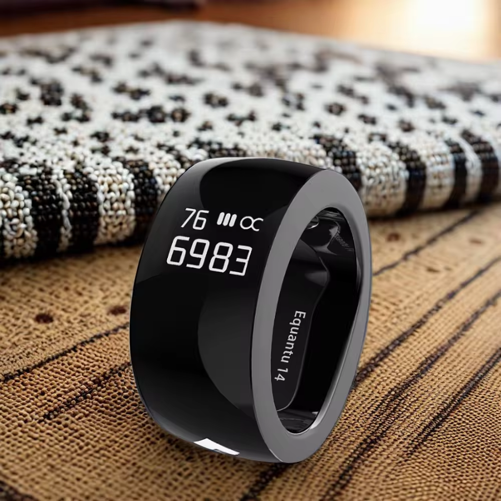 Smartring Smart Bluetooth Ring Electronic Counter Time Reminder SQ688 free shipping