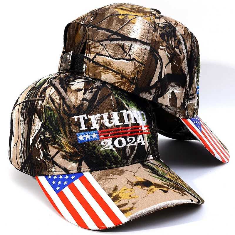 Hot Trump 2024 US presidential hat makes America great again Donald Trump Republican hat MAGA woven mesh W241010