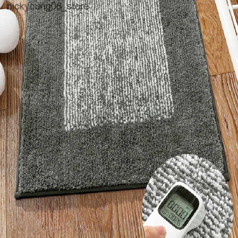 Non-Slip Bath Mats JFLEGAL Cartoon Little Daisy Flocking Rug Household Carpet Bathroom Non-Slip Mat Absorbent FloorLiving Room Decoration 60x90 L24091