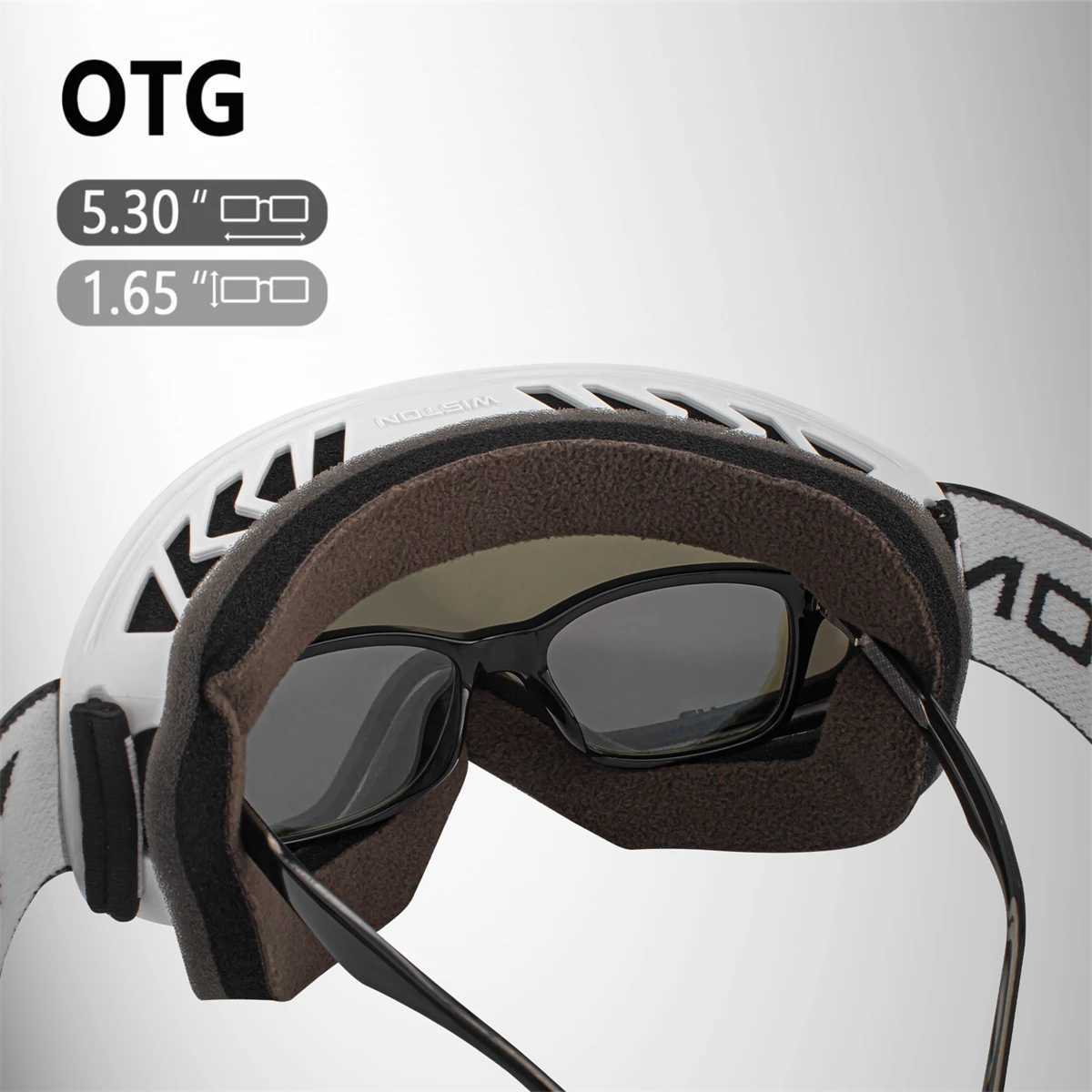 New professional ski goggles with double-layer lens anti fog UV400 ski goggles for men CL241010