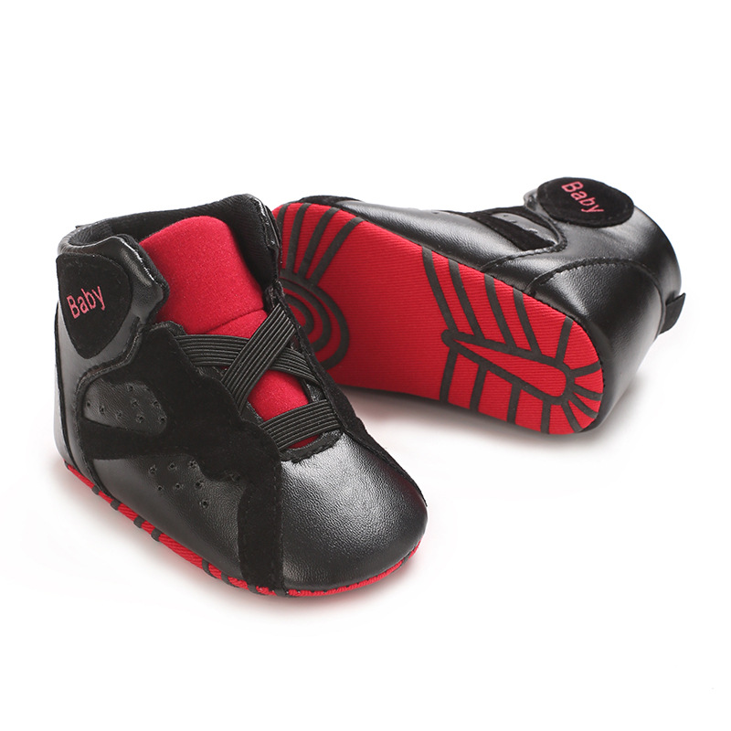 Fashion High Top Baby Shoes Boys Girls Infant Basketball Shoes cutefeet Sport Shoes Sneakers Casual Anti slip First Step Shoes Toddler 0-18M