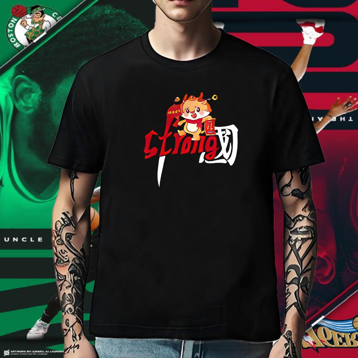 Brand T-Shirts for Men 100% Cotton 230g Cartoon Dragon Spring Summer DIY Anime Breathable Short Sleeve Men Clothes T-Shirt 2024 Summer Wear