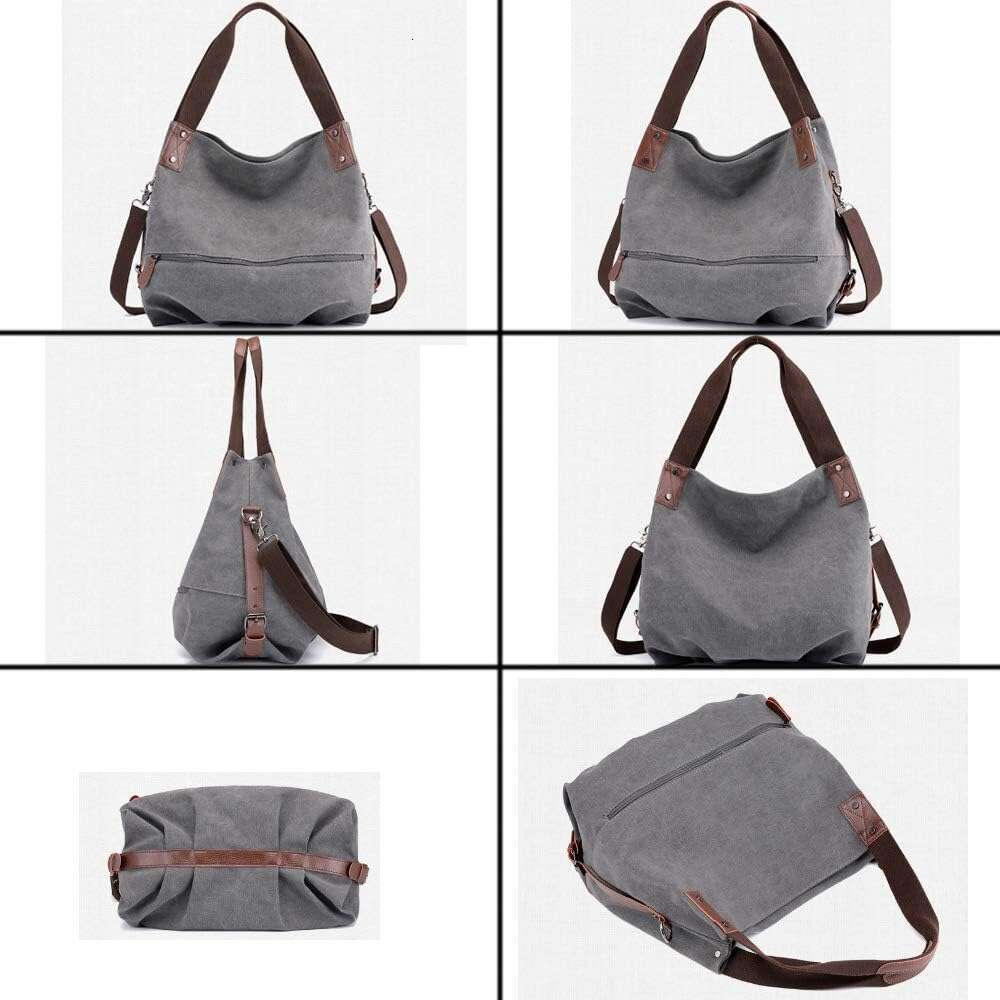 Handbag for Women Satchel Tote Casual Canvas Pouch Handbags Purse Hobo Bag