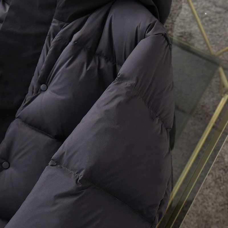 Men's Down Parkas New hooded motorcycle jacket for winter thick windproof waterproof trendy and comfortable outdoor snowmobile short jacket Y2410