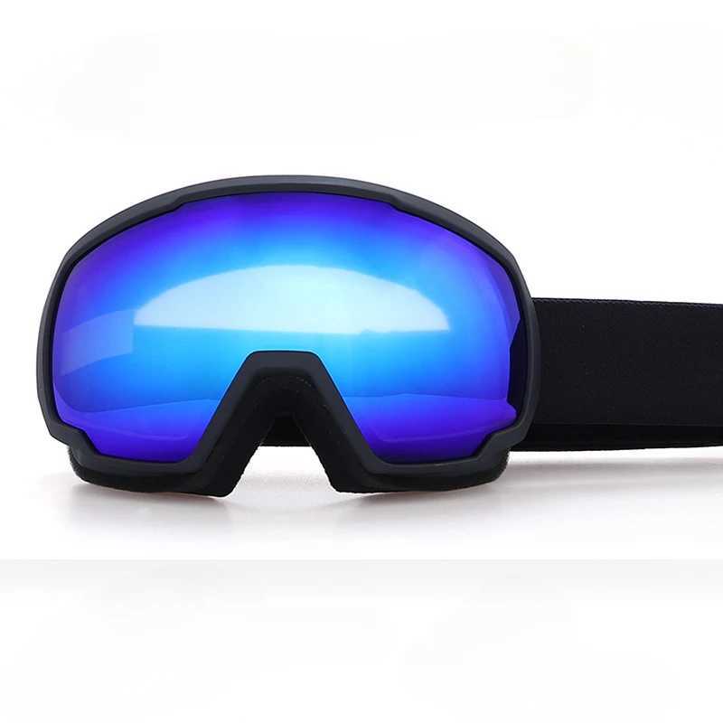 Ski goggles winter sports goggles with anti fog UV protection suitable for men women young women interchangeable lenses CL241010