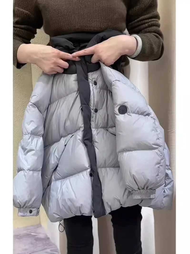 Down Coat 2024 New Boys Winter Jacket Thick Coat Youth Cotton Jacket Fashion Sports Jacket TR212 H241010