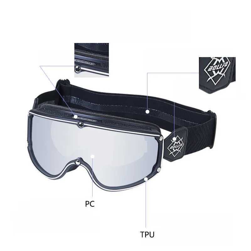 2023 new womens skiing glasses outdoor anti fog and windproof skiing board snow glasses double-layer sports skiing glasses CL241010