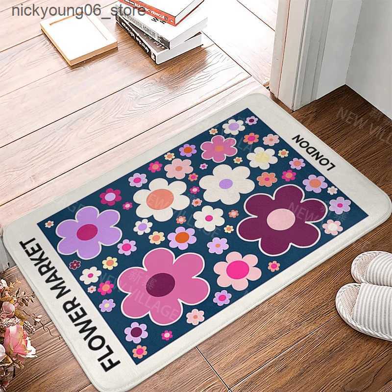 Non-Slip Bath Mats House entrance carpet morandi Home doormat entrance Room Bath mat Foot mat bathroom non-slip mat Kitchen water absorption mat L2409