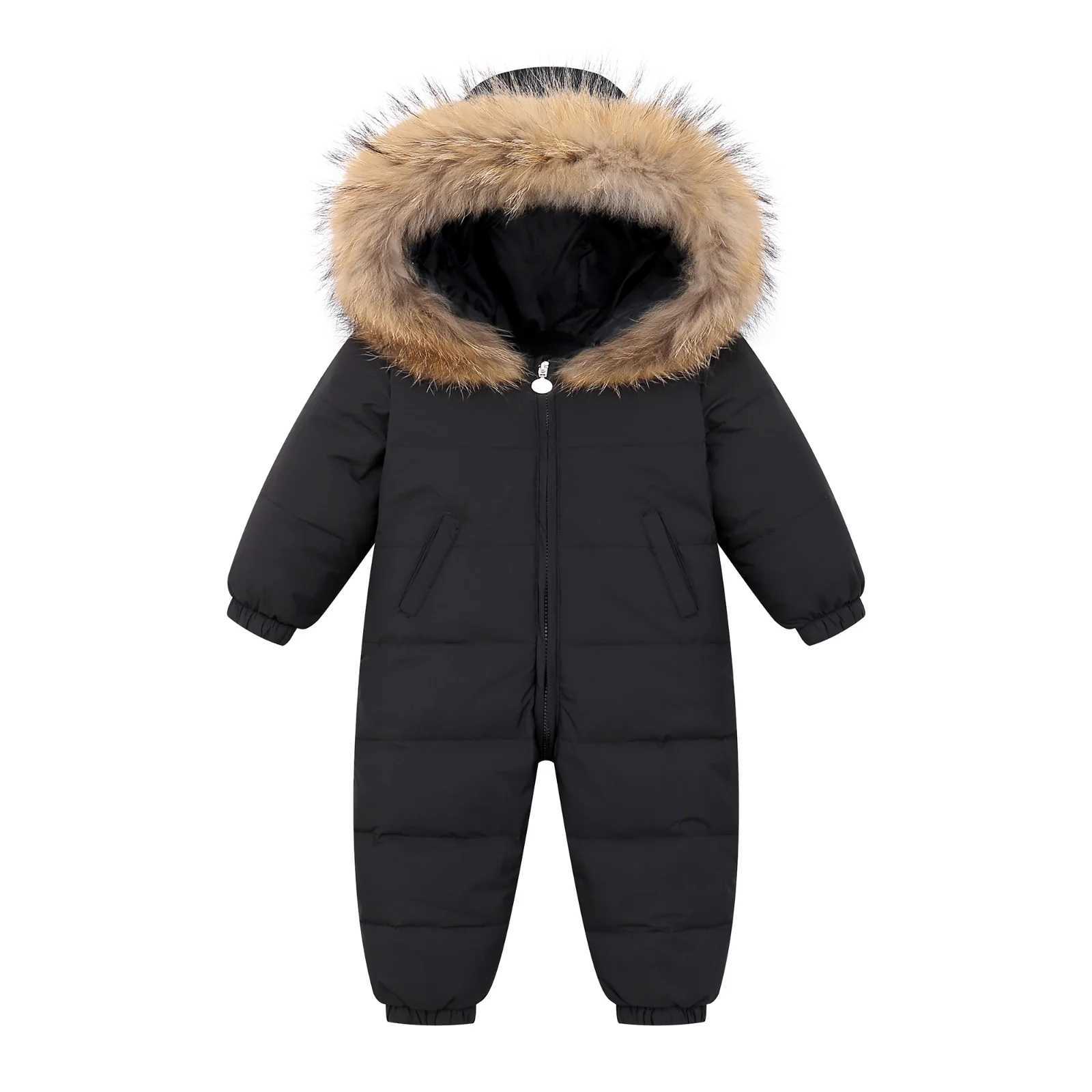 Down Coat New born romper jumpsuit Baby Clothing Winter Down Jacket for girl coat Boy Snow wear s Clothes Infant Overcoat snowsuit Park H241010