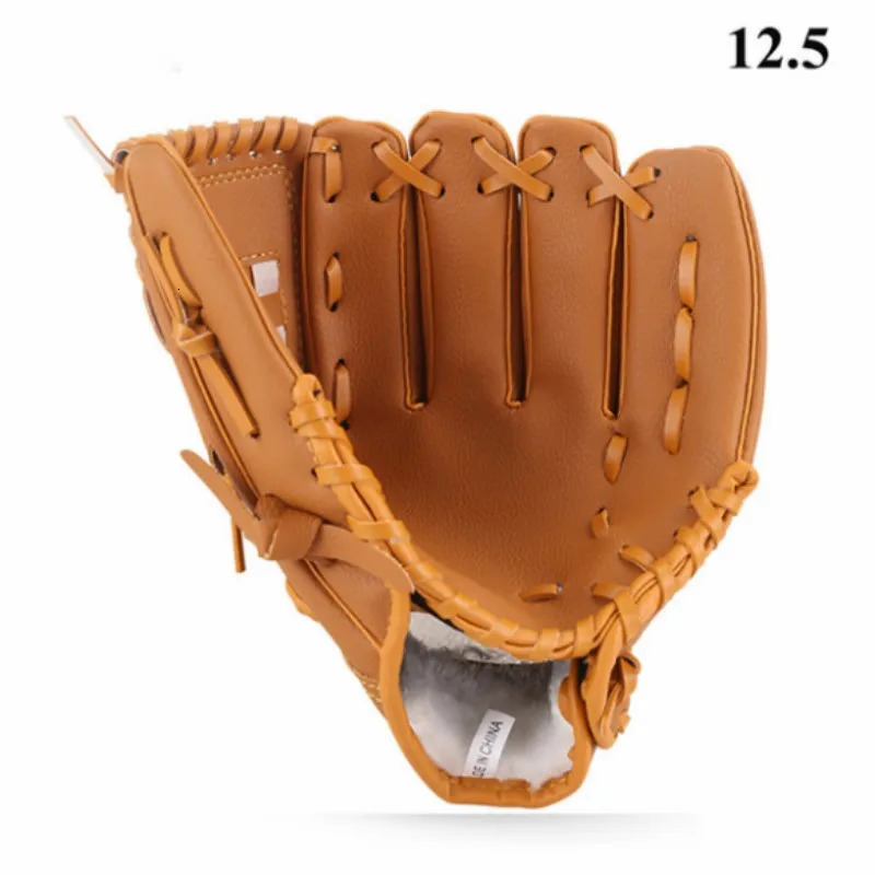 Outdoor Sport Baseball Glove Size 10.511.512.5 Left Hand For KidsAdults Man Woman Training Softball Practice Equipment 241010