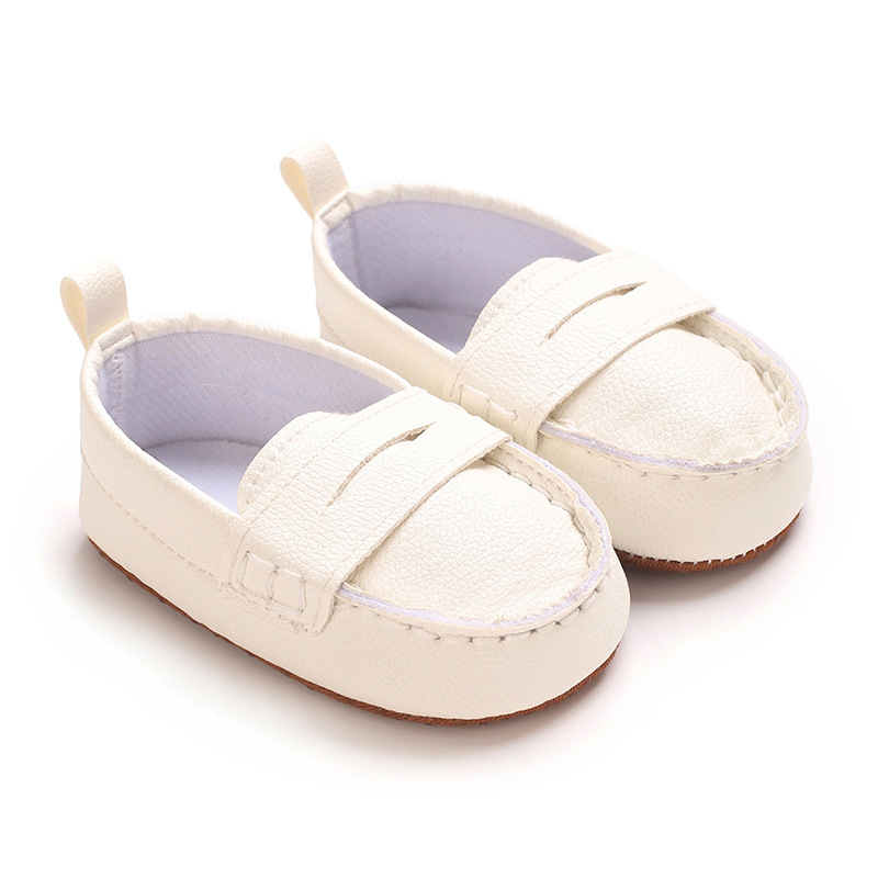 Fashion Infant Casual Shoes for Baby Boys Loafers Newborn Footwear Toddler Girls Soft Bottom Leather cutefeet Shoes 0-18 Months