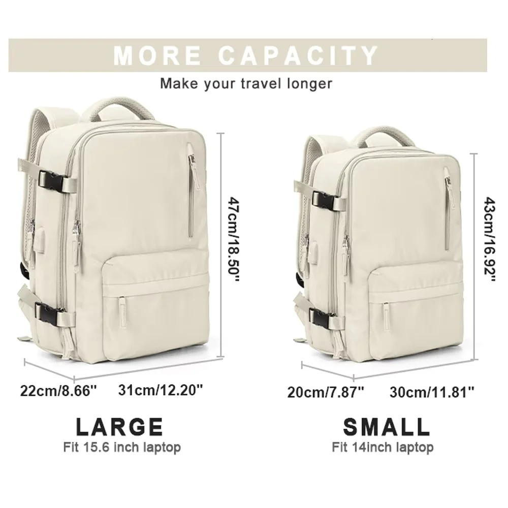 Cabin backpacks suitable for both women and men waterproof executive laptop airplane travel large university bags 241008