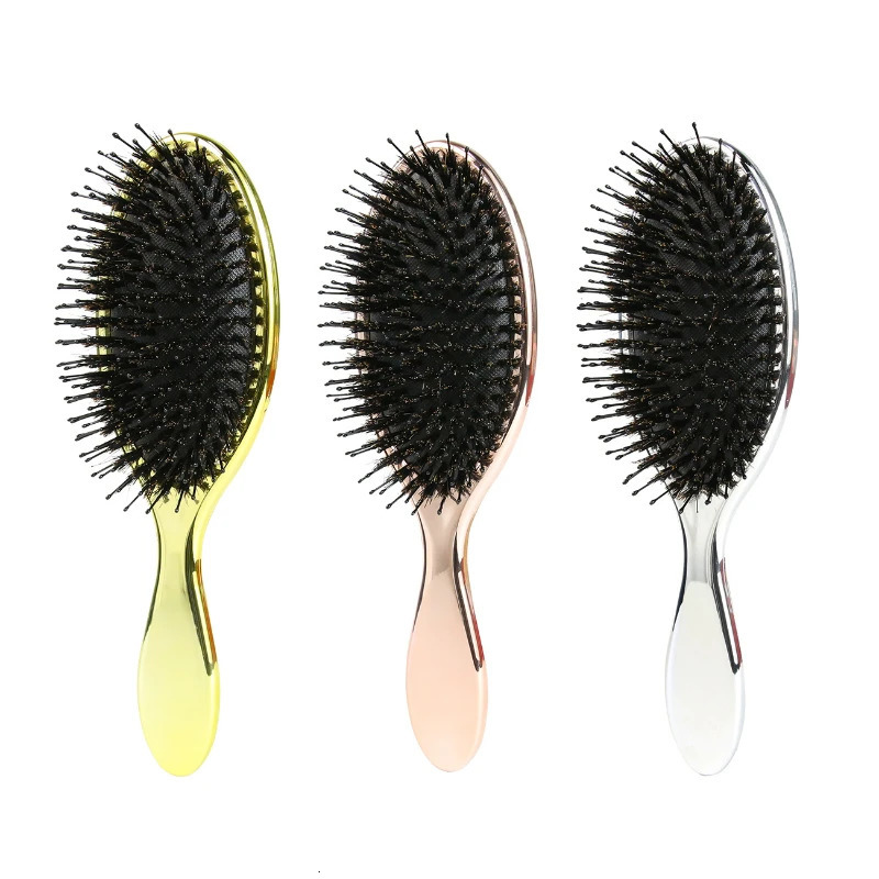 electroplated air bag comb bristle anti-static air pad hair comb smooth hair massage household comb 241009
