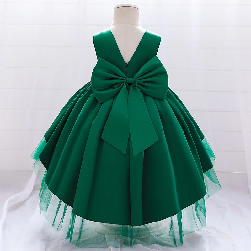Summer Girl Baby Baptist Dress First Year Birthday Party Childrens Clothing Preschool Baby Evening Dress 241008