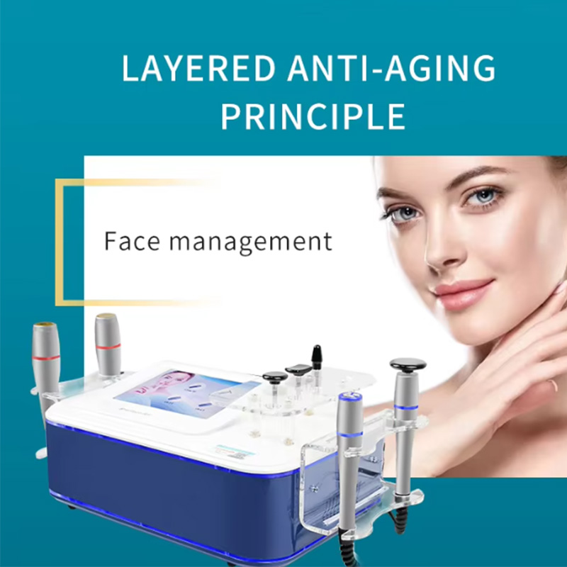 Latest 448K heat layer anti-aging eye anti-aging lifting and tightening anti-wrinkle anti-aging instrument Facial Anti Wrinkle Repair Lifting machine