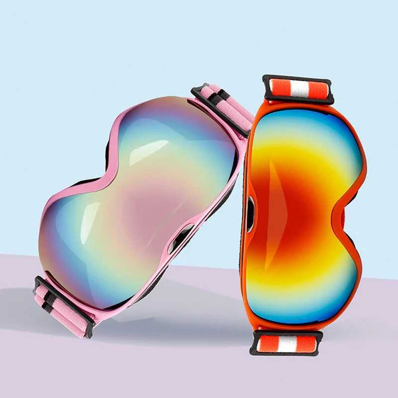 Childrens ski goggles winter windproof snow goggles anti fog UV protection outdoor sports climbing skis childrens skiing eyes CL241010