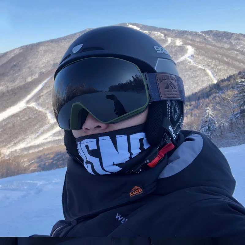 NANDN ski goggles double-layer UV400 anti fog large ski goggles mens ski goggles CL241010