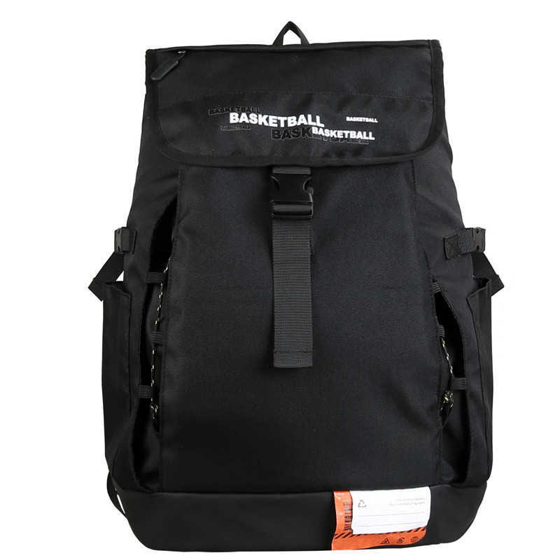 Basketball Bag Korean backpack men's leisure sports college student schoolbag Street trend Backpack 241015