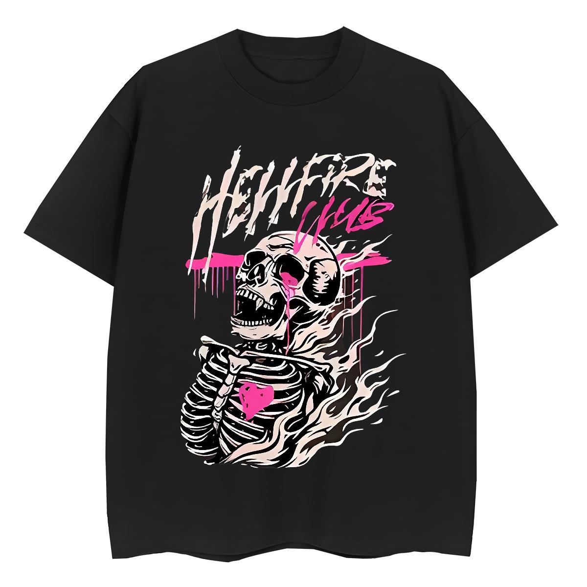 Designer Womens T Shirts 100% Cotton 230g Crew Neck Breathable Hip Hop skull Lady T shirt Free Shipping DIY Printed Tshirts