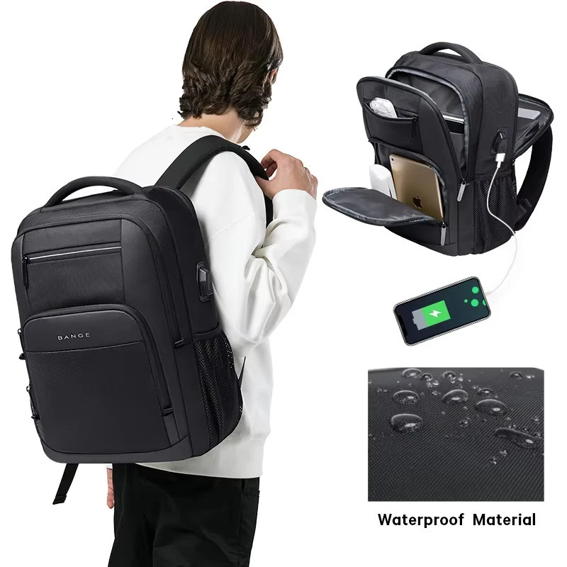 Mens ner notebook bag boys tactical school backpack fashionable motorcycle business travel mens sports 241008
