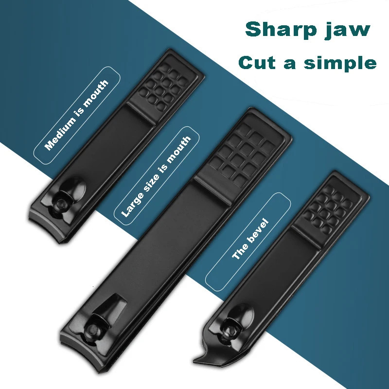 7/10/12/18 pcs manual cutting machine nail clipper set household stainless steel ear spoon nail clipper 240927