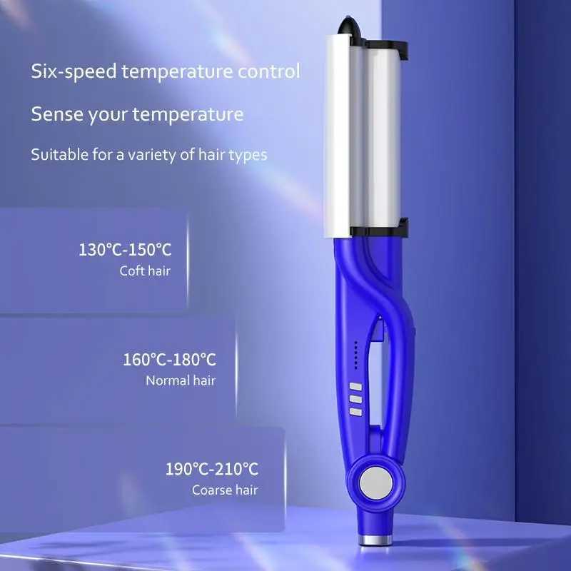 NEW ARRIVAL Professional Hair Curler Egg Curling Wand Wave Wand Water Ripple Curling Iron Rolls Styling Tools Hair Volume StyleXJ241010