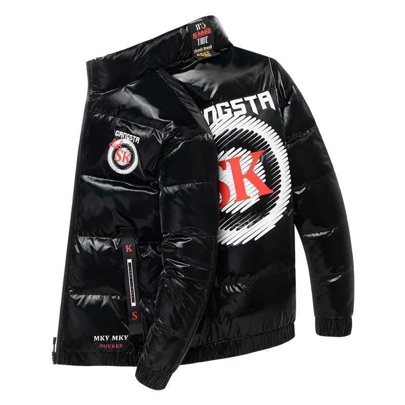 Men's Down Parkas 2024 High Quality Men Down Jacket Brand Clothing Casual Warm Hooded Collar Coats Winter Jackets Parkas Mens Windbreakers Y24100