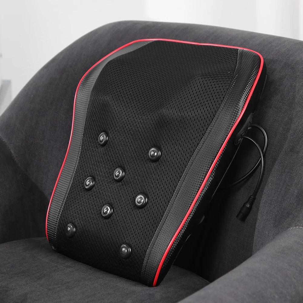 Cervical massage pillow with electric neck massager 3-speed kneading neck massager neck massager waist massage pad 241008