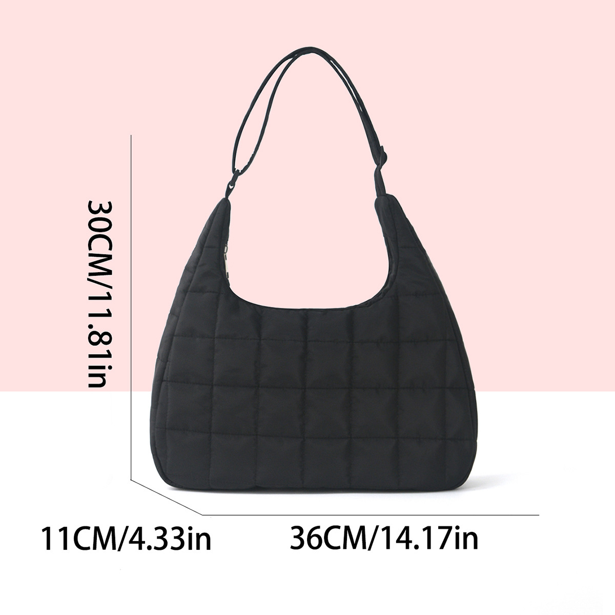 make up bag Stylish Dual-Function Handbag with Versatile Straps Perfect for Casual Outings & Trips