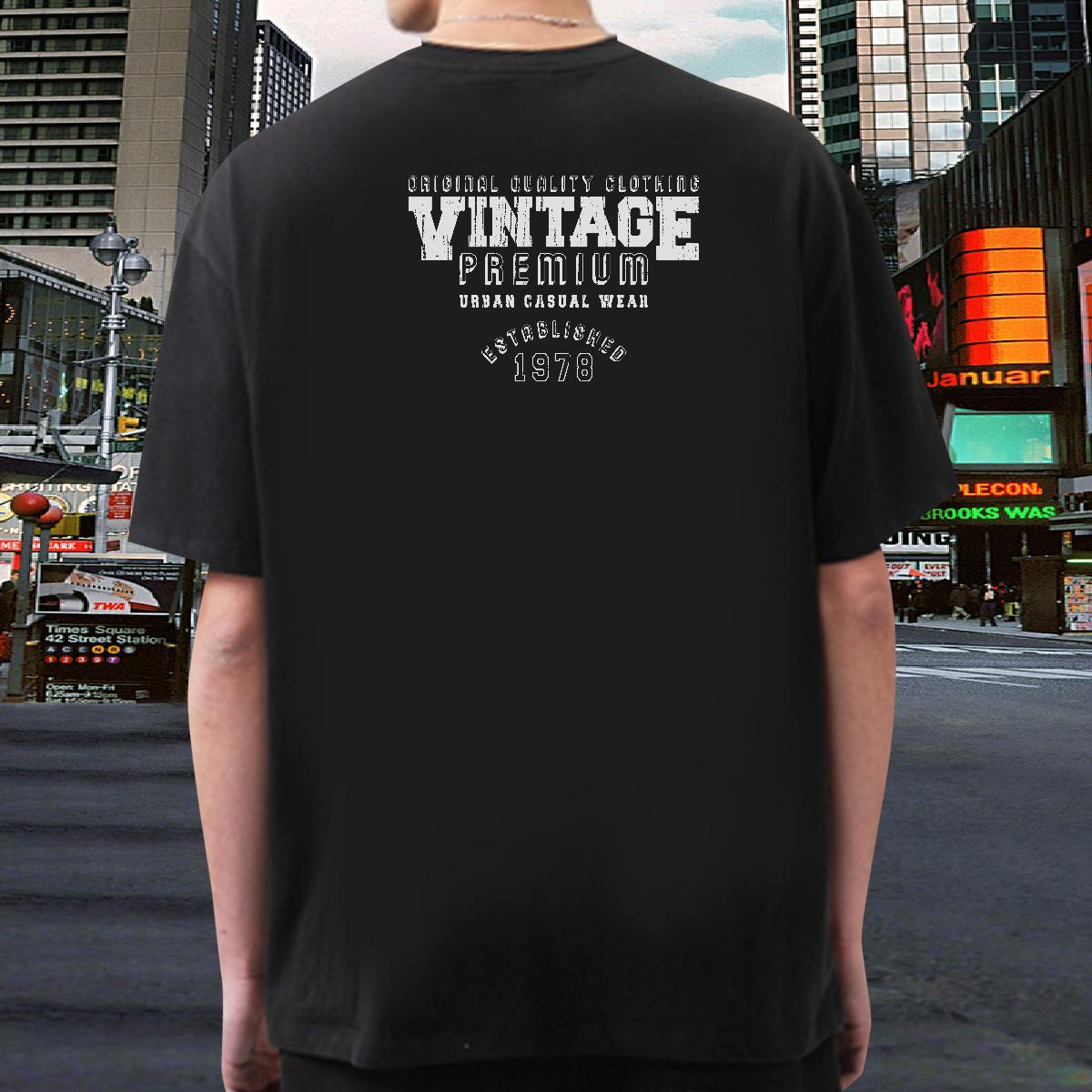 Comfortable Man T Shirts 230g Pure Cotton letter Anime Printing Street DIY Breathable Short Sleeve Tshirts Fashion New Clothings