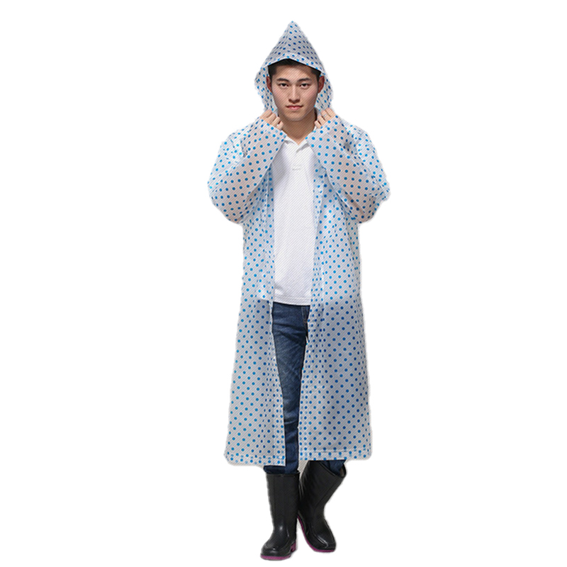 Adult raincoat is simple, fashionable and easy to handle various occasions