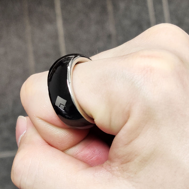 Smartring Smart Bluetooth Ring Electronic Counter Time Reminder QB708 free shipping