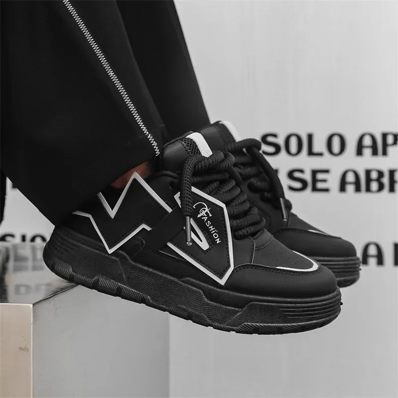 Mens Basketball Men - Low Profile Unisex Sports Shoes with Wide Sole, Short and hot Chubby Design, Ideal for Hip-Hop Style