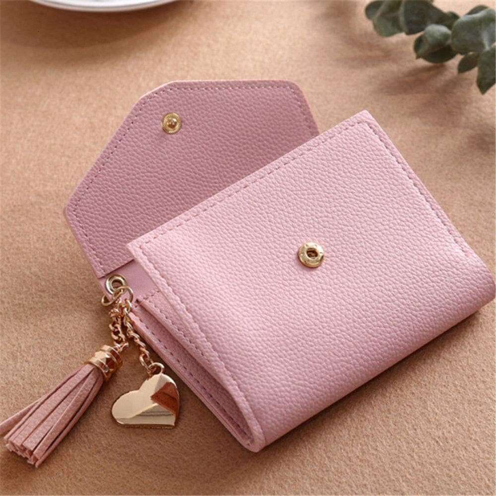 Small Wallets for Women Mini Credit Case ID Window Card Holder Coin Purse