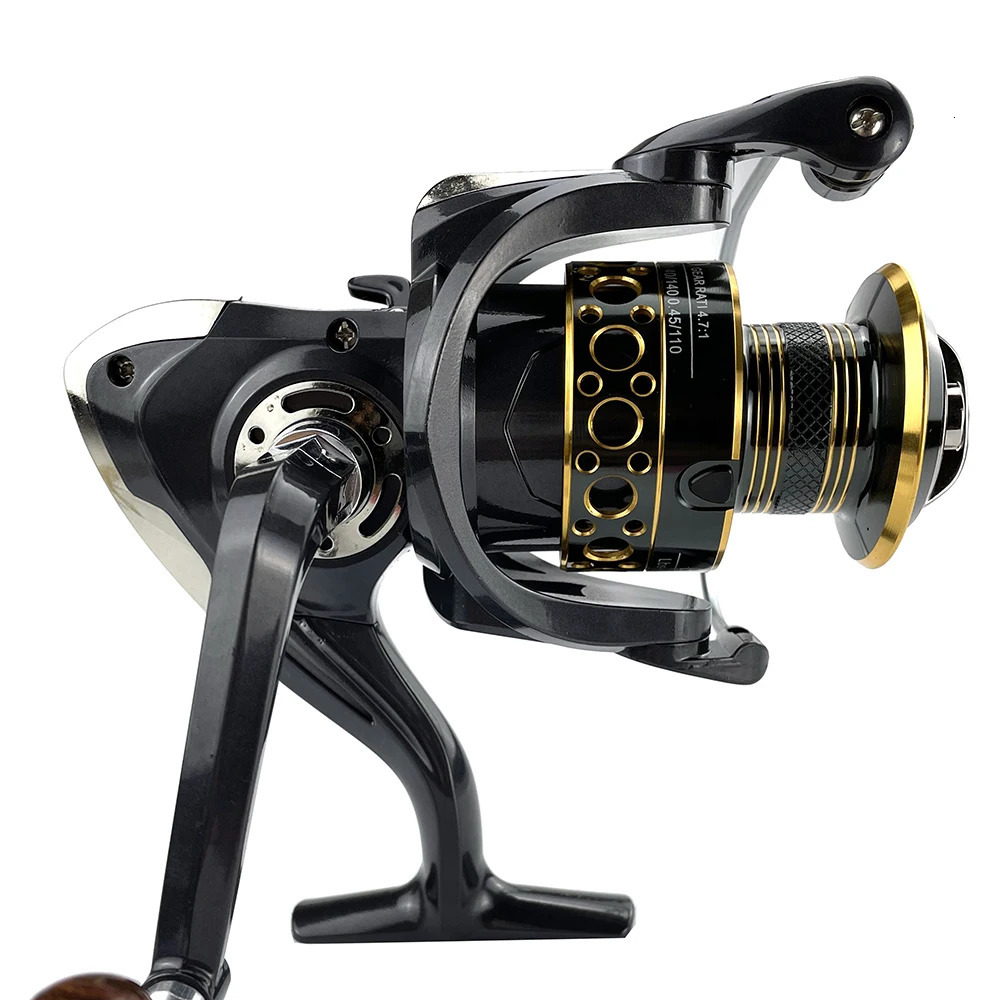 Spinning Reel 2000 - 7000 Ultralight Max Drag 12kg 5.2 14.7 1 Surfcasting Fishing Reel Spin Saltwater Jigging Reels 241010