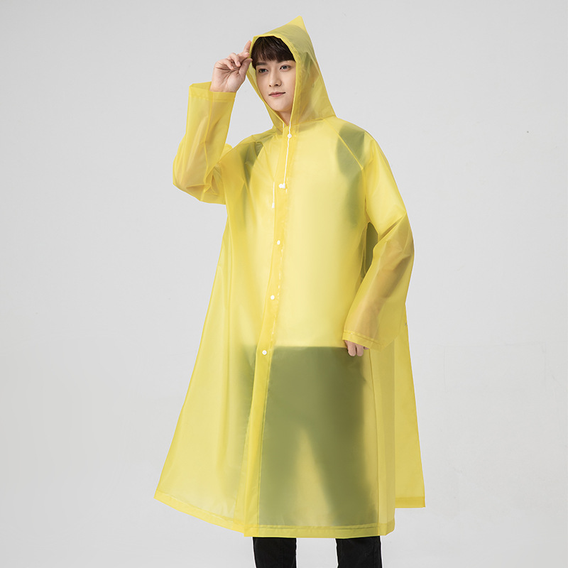 Adult raincoats are lightweight soft and easy to handle sudden rainy weather