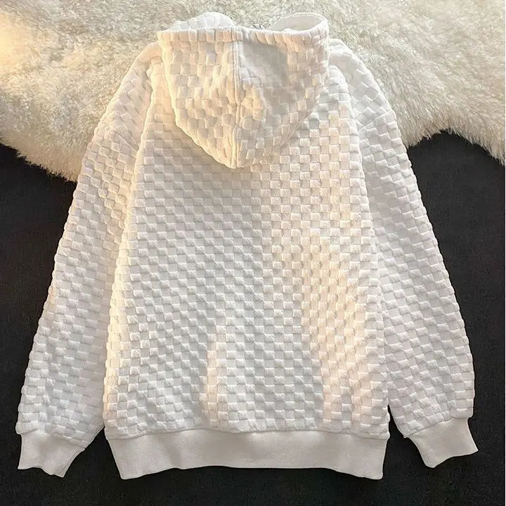 thin zipper womens loose jacket suitable for lazy style in spring autumn and winter student baseball jacket 240930