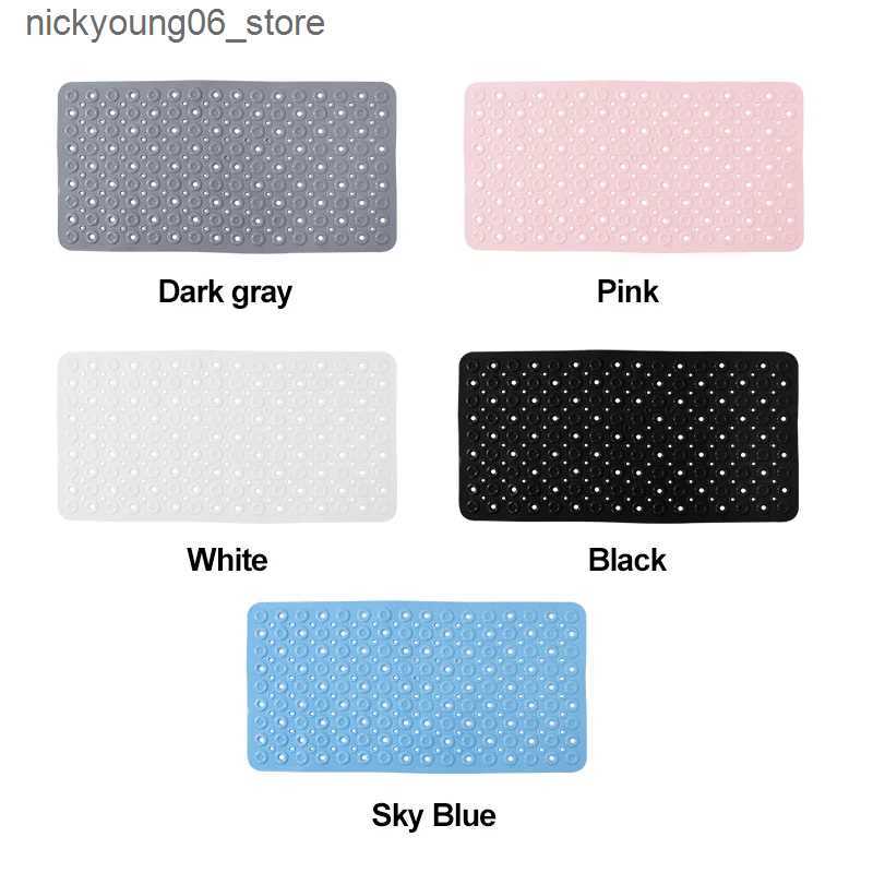 Non-Slip Bath Mats Bathroom Non-Slip Home Mat PVC Non-Slip Floor Hotel Toilet Massage Bath Non-Slip bathroom mat L240910