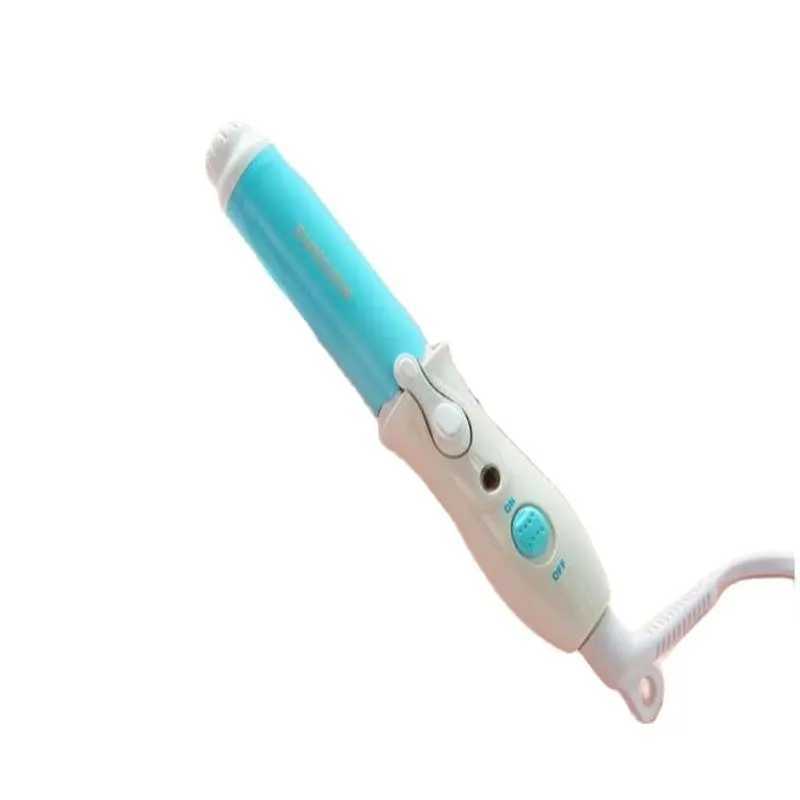 Travel Portable Electric Fringe Hair End Curling Iron 26MM Tourmaline Ceramic Wand Beach Wave Roller Curler Bang Styling WavyXJ241010