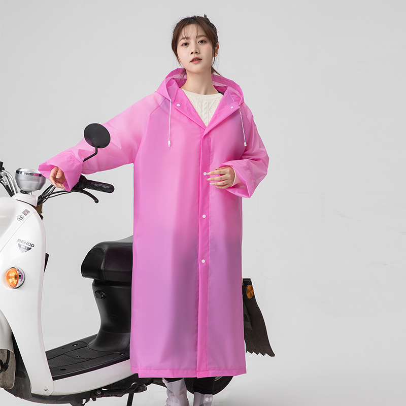 Adult raincoats are lightweight soft and easy to handle sudden rainy weather