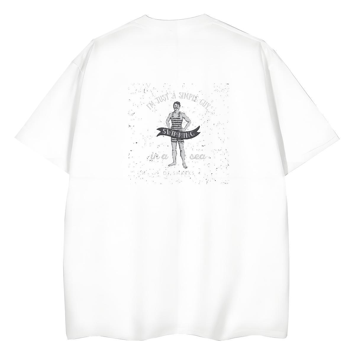 DIY Women T Shirts 230g 100% Cotton Short Sleeve O-Neck Sports Casual person Women Tees Wholesale Cartoon Print Tshirts