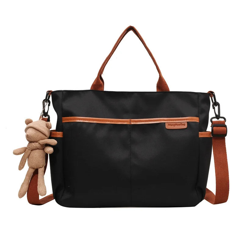 Multi functional mother bag baby pajamas diaper bag fashionable Oxford mother handbag lightweight cross body maternity bag 241008